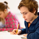 Illustration for article titled Could Go Either Way: The Kid Who Just Turned In His Test 30 Minutes Early Is Either A Genius Or An Absolute Dumbass
